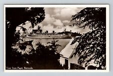 RPPC Paget Bermuda, Scenic View Real Photo Vintage Souvenir Postcard picture
