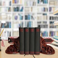 Dragon Slayer's Furious Bookend Berserk Bookshelf Sword Resin Desktop Ornaments picture
