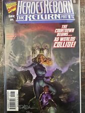 Heroes Reborn The Return #1 Comic Zone Exclusive variant signed 1426/2000 picture