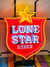 New Texas Lone Star Beer Lamp Neon Light Sign With HD Vivid Printing 19