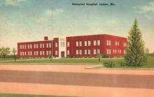 Vintage Postcard 1930's Memorial Hospital Lumar MO Missouri Color-Luke picture