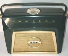 Admiral Tube Radio Emerald Green/Gold Vintage 1940-50 For Parts/Restore Untested picture
