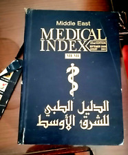 Vintage Pharmaceutical Huge Book Middle East Midecal Index picture
