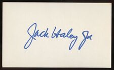 Jack Haley Jr. d2001 signed Vintage 3x5 Hollywood: Director That's Entertainment picture