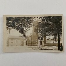 Antique RPPC Real Photograph Church Building Charles City IA picture