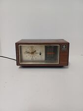 General Electric GE Alarm Clock AM/FM Radio Cracked Screen Model 7-4550C Works picture