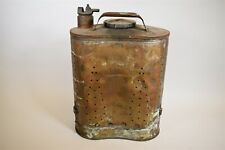 Antique D.B. Smith & Company Indian Copper Backpack Fire Extinguisher picture