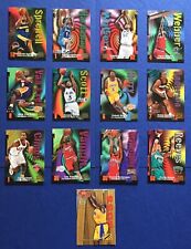 13 NBA Skybox Z-Force 1997-98 # 12 Regular + 1 Boss 97-98 Z Force Cards picture
