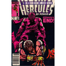 Hercules (1984 series) #4 Newsstand in Very Fine + condition. Marvel comics [x picture