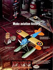 1977 Testors Model Airplane R3C-2 Curtiss Racer 70s Print Ad Aviation Golden Age picture