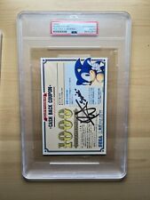 Roger Craig Smith Signed Vintage Sonic Sega Genesis Coupon Insert picture