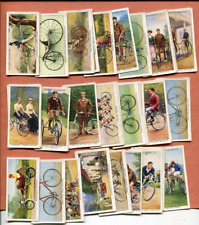 1939 JOHN PLAYER & SONS CIGARETTES CYCLING 50 DIFFERENT TOBACCO CARD SET picture