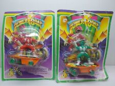 Power Ranger   Pull Back Car   Set of 2    Taiwan  MISB  1980's  Shipping Free picture