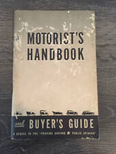 Vintage Motorist's Handbook and Buyer's Guide General Motors Paperback Book picture