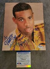 DOCTOR ICE SIGNED 8X10 PHOTO UTFO WHODINI KANGOL PSA/DNA AUTHENTICATED #AI29523 picture