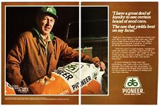 Vintage 1982 Pioneer Corn Seed - Original Ad (16in x 11in) Advertisement picture