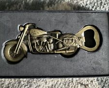 Vintage Harley Motorcycle Can Opener In Box picture