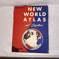 1955 Hammond’s New World Atlas and Gazetteer Book picture