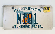 2011 Florida License Plate Garage Decor Ford Chevy M101 ALPCA Sunshine State picture