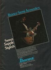 1980 Ibanez Artist AS-100 Semi-Acoustic Guitar / Lee Ritenour - Vintage Ad picture