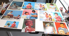 15 Vintage 1950s African American Children Color Salesman Sample Calendar Prints picture