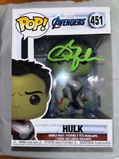 MARK RUFFALO Signed Hulk #451 Funko Pop COA Showcase Collectibles picture