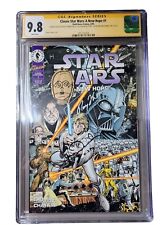 Classic Star Wars A New Hope #1 CGC 9.8 Signed Sketch Roy Thomas ANTHONY DANIELS picture