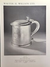 Walter H. Willson Ltd. London James II Cup Three Storks Vintage Print Ad 1967 picture