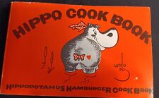 Vintage Hippopotamus Hamburger Hippo Cook Book Paperback 1969 picture