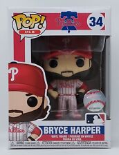 Funko POP MLB - Bryce Harper #34 Philadelphia Phillies Baseball DAMAGED BOX picture