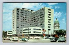 Topeka KS-Kansas, Beautiful New Kansas State Office Building, Vintage Postcard picture