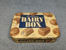 Rare 1930’s vintage Rowntree’s Dairy Box Candy Tin York England , Empty picture