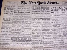 1940 MARCH 4 NEW YORK TIMES - FARM MIGRANTS TO CALIFORNIA - NT 2930 picture