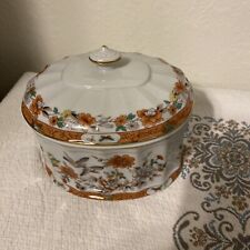 VISTA ALEGRE Porcelain box Diogo Magnolia 15 cm With lid and finial￼ picture