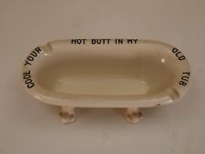 Vintage 1954 St. Pierre & Patterson Claw Foot Tub Ashtray picture