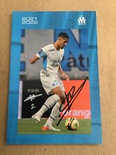 William Saliba, France 🇫🇷 Olympique Marseille 2021/22 hand signed picture