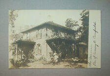 Antique Vtg Ca 1900s Emory Canfield House Ogle Il RPPC Real Photo Post Card Nice picture