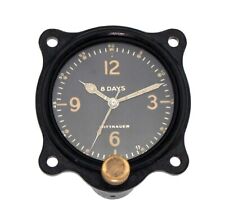 8-day 7-jewel U.S. WWII AirForce cockpit clock Longines Wittnauer A-6 Cal. 63 picture
