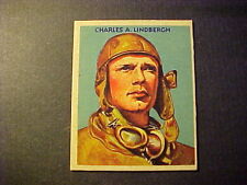 1933  NATIONAL  CHICLE  SKYBIRDS  #36   COLONEL CHARLES A LINDBERGH  NM picture