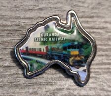 Kuranda Scenic Railway Train Queensland Australia Travel/Souvenir Lapel Pin picture