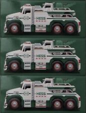 Three Brand New 2019 Hess Toy Tow Truck Rescue Team Trucks In Un-opened Boxes picture
