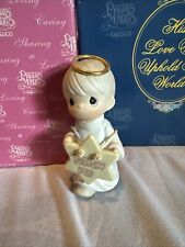 ENESCO A Precious Moments Porcelain Figurine AND  YOU SHALL SEE A STAR #272787 picture