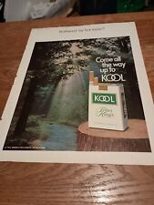 1971 Kool Come All The Way Up To Kool Magazine Ad picture