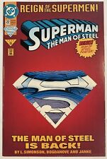 SUPERMAN THE MAN OF STEEL REIGN OF THE SUPERMEN 1993 DC #13 #22 JUNE 93 picture