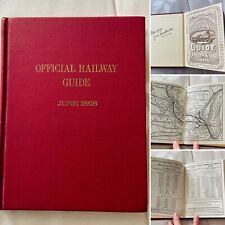 Official Railway Guide June 1868 REPRINT  1968 for 100yr Anniversary Hard Cover picture