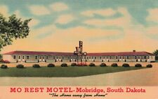 Postcard Mo Rest Motel Mobridge South Dakota Lodge Motel picture