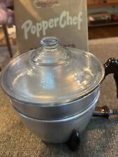 Vintage Dominion 1702 Popper Chef Popcorn Corn Popper & Cooker TESTED / WORKING picture