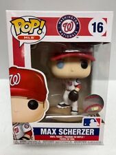 Funko Pop MLB Washington Nationals- #16 Max Scherzer- (White Uniform) picture