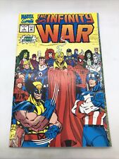 The Infinity War Issue 1 Marvel Comic June 1992 Avengers, Hulk, Thor, Iron Man picture