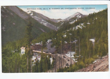 Postcard CO Continental Divide Colorado Berthoud Pass US Highway 40 A25 picture